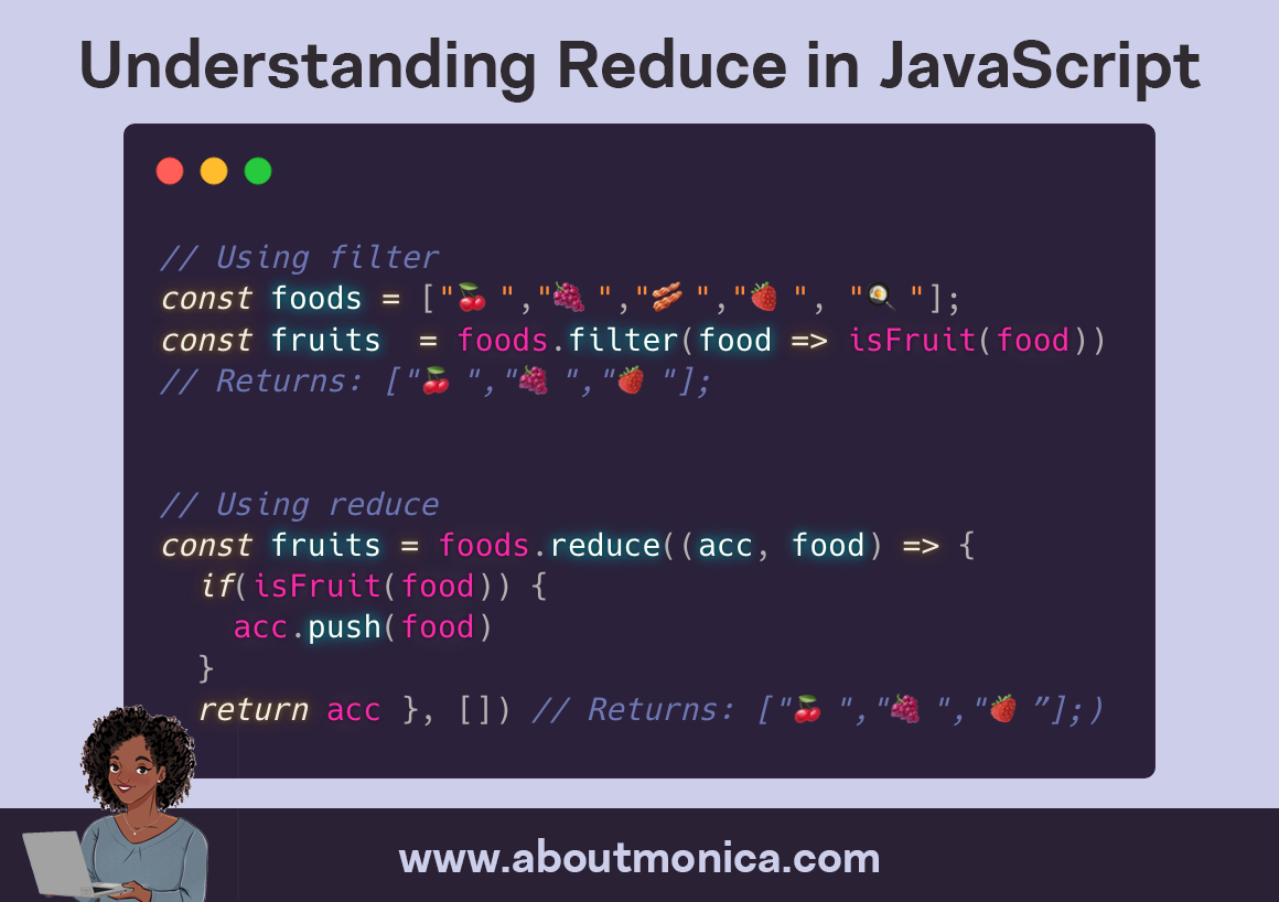 Understanding Reduce in JavaScript   monicadev