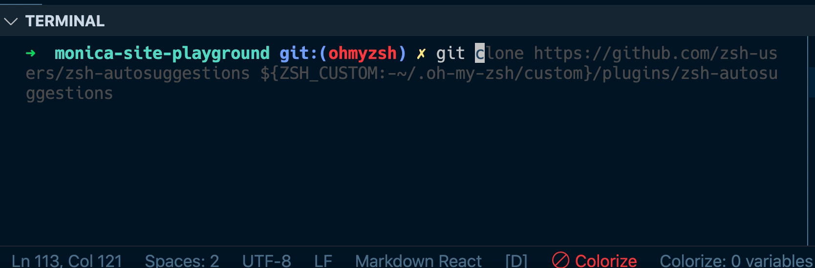 gif of the final CLI created by this tutorial